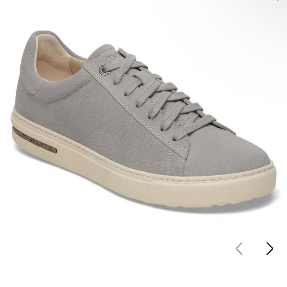 Birkenstock Bend Low woman’s size 7 Gray Suede casual sneakers in Stone Coin